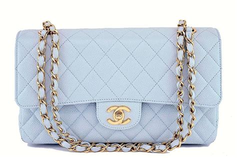 blue fluffy chanel bag|blue chanel handbags.